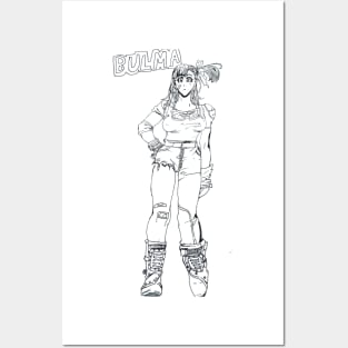 Bulma Fan Art Posters and Art